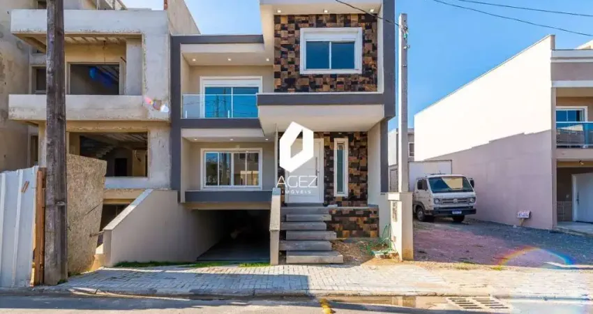 Sobrado em condominio fechado, 3 quartos com suíte com hidromassagem e closet.