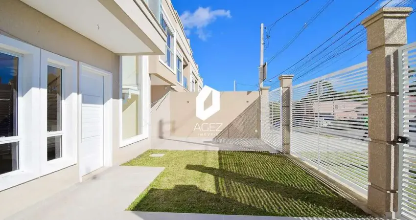 Sobrado novo no tingui, 203 m2 , 3 suítes. terraço amplo c/ churrasqueira.