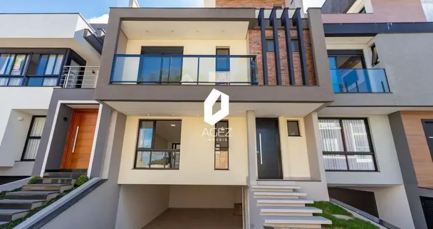 Casa nova moderna na divisa dos bairros Capão Raso e Pinheirinho Curitiba.