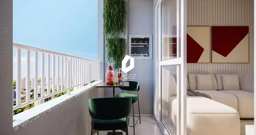 Apartamentos novo com 2 quartos e lazer completo no Residencial Carvalho