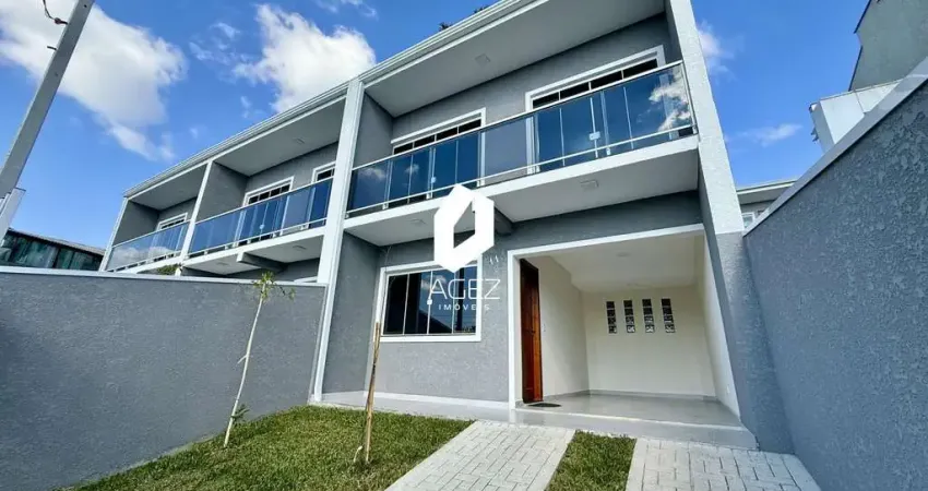 Sobrado à venda no alto boqueirão 2 suítes terreno amplo e face norte