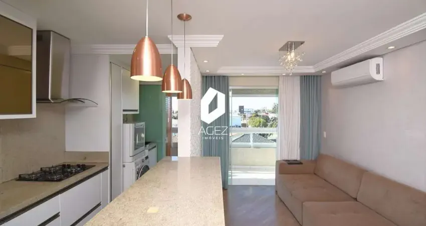 Apartamento Mobiliado com Suíte e Varanda Gourmet no Capão Raso – PARA LOCAÇÃO