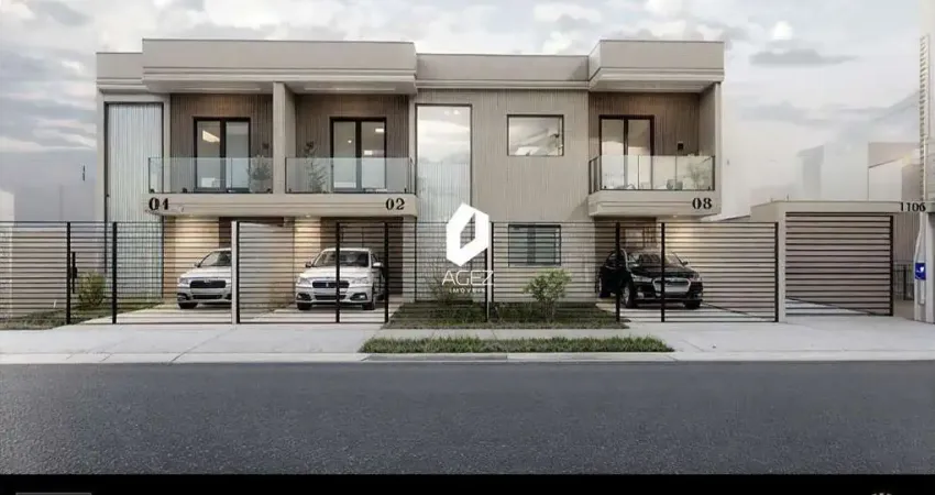 Sobrado em construção com 2 dormitórios no bairro pinheirinho!