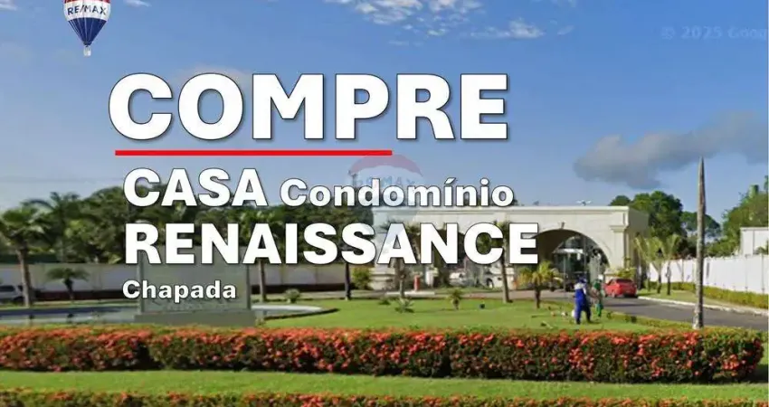 Vendo Casa alto padrão, condomínio Renaissance, com 3 suítes, Piscina com casccata, no bairro Chapada, Manaus Chapada