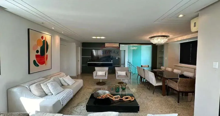 Cd altos da recife - apartamento duplex -290m² - 4 suítes - escritório - porteira fechada - r$ 2.200.000,00
