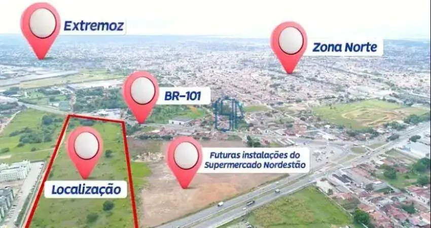 Terreno à venda na Avenida Brasil, 590, Centro, São Gonçalo do Amarante