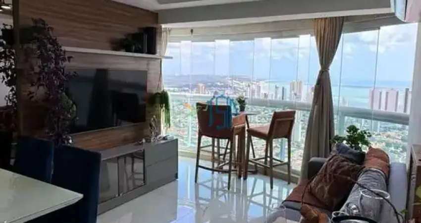 Condomínio estrela do atlântico - apartamento alto padrão/ apartamento a venda / apartamento com mobília/