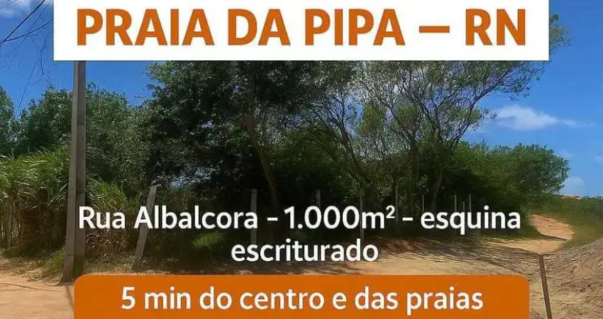 Terreno à venda na Rua Albacora, Pipa, Tibau do Sul