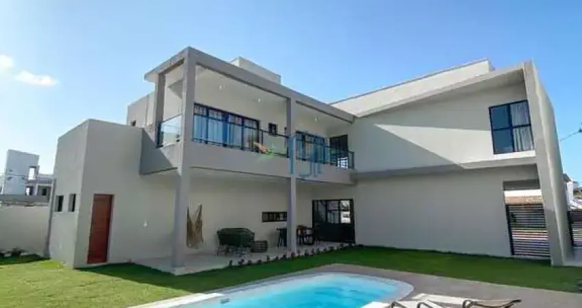 Casa em condomínio/oportunidade. casa espetacular na beira mar no condomínio monte alegre em são miguel do gostoso.