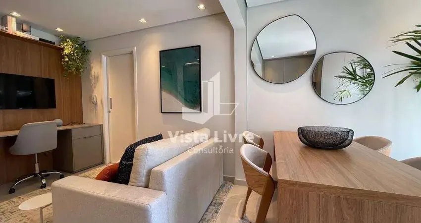 Apartamento com 1 quarto à venda na Avenida Vereador José Diniz, 3186, Santo Amaro, São Paulo