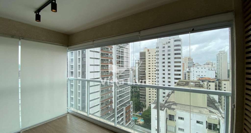 Apartamento com 1 quarto à venda na Avenida Vereador José Diniz, 3206, Santo Amaro, São Paulo
