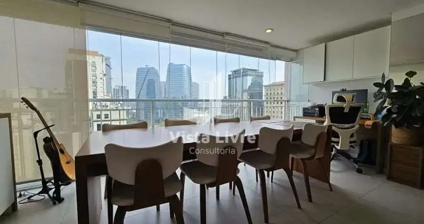 Apartamento à venda, vila nova conceição, são paulo, pronto para morar, com 1 quarto e 1 vaga