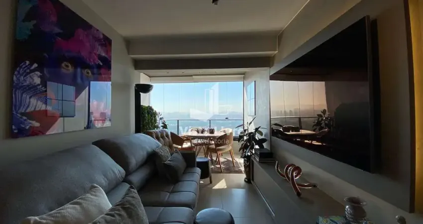 Apartamento mobiliado ao lado do parque jardim das perdizes com vista totalmente livre à venda.