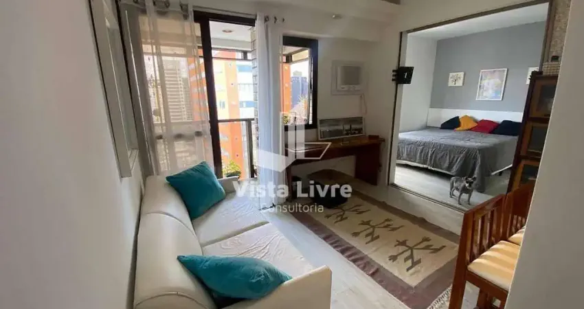 Kitnet / Stúdio à venda na Avenida Ibijaú, 448, Moema, São Paulo