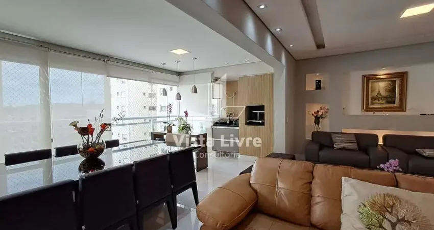 Apartamento mobiliado a venda na barra funda com 3 suítes, churrasqueira deposito