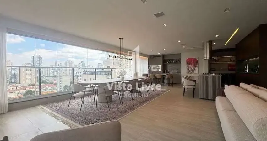Pinheiros: Vista eterna, 230m², 3 Suítes, 3 Vagas, Varanda Gourmet