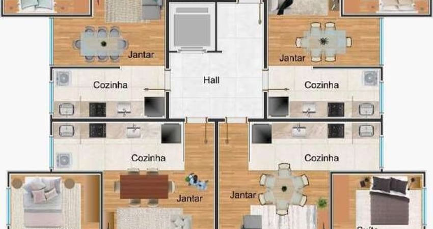 Cobertura à venda, 3 quartos, 1 suíte, 2 vagas, Miramar - Belo Horizonte/MG