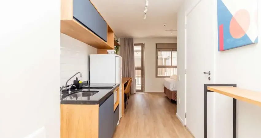 Apartamento studio à venda rua paulistânia, vila madalena/sp