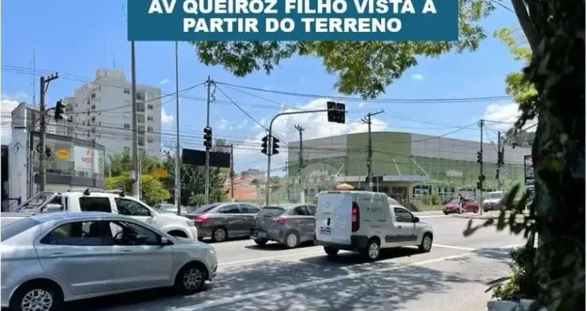 Terreno à venda avenida queiroz filho, vila hamburguesa/sp