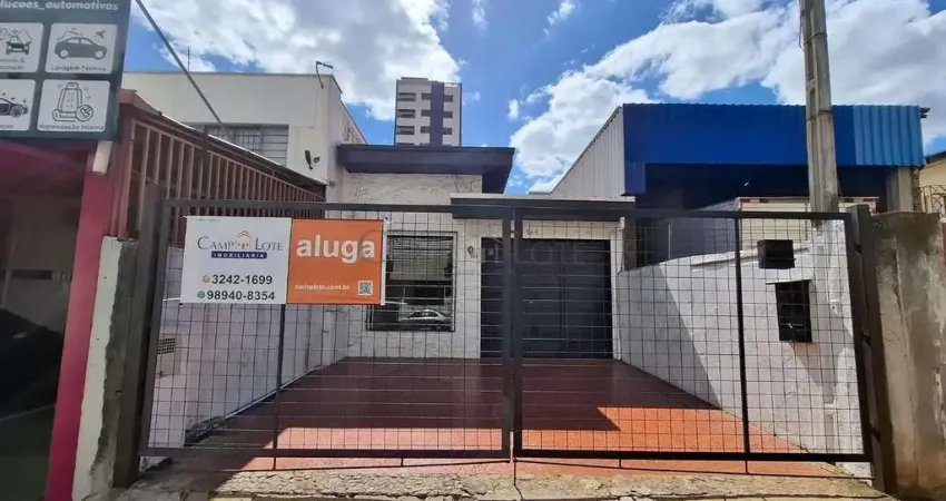 Casa comercial para alugar na Rua Doutor Rafael Sales, 363, Bonfim, Campinas