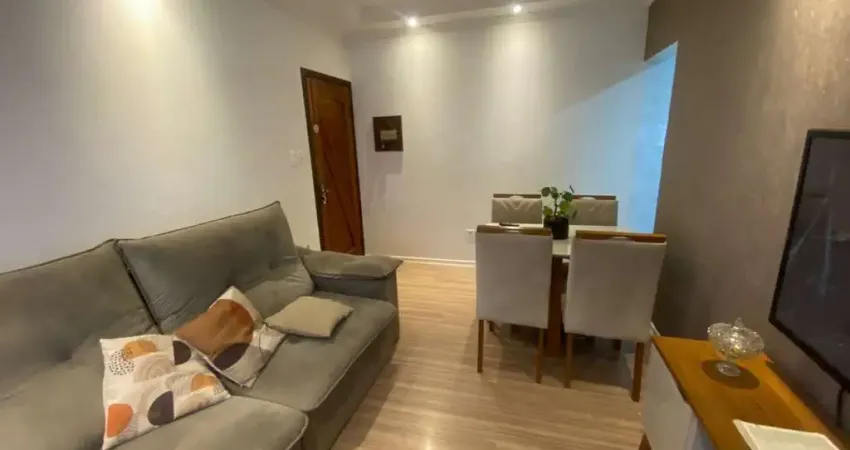 Apartamento para venda em santos, marapé, 2 dormitórios, 1 banheiro, 1 vaga