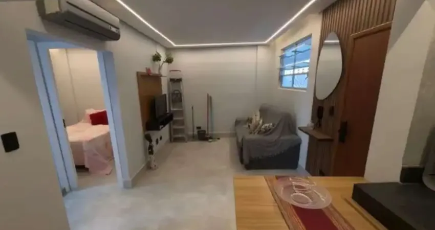 Apartamento para venda em santos, aparecida, 2 dormitórios, 1 banheiro, 1 vaga