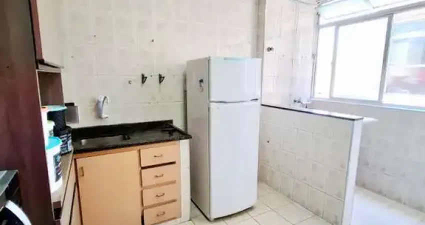 Apartamento para venda em santos, estuário, 2 dormitórios, 1 banheiro, 1 vaga