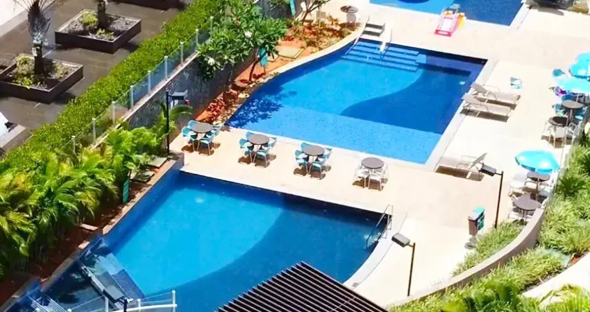 Apartamento mobiliado à venda no condomínio evian – caldas novas/go