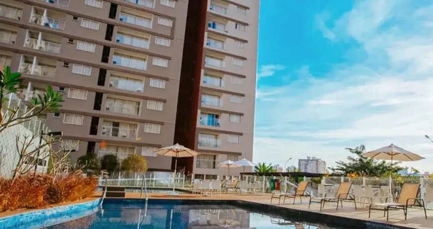 Apartamento mobiliado à venda em caldas novas no condomínio evian thermas