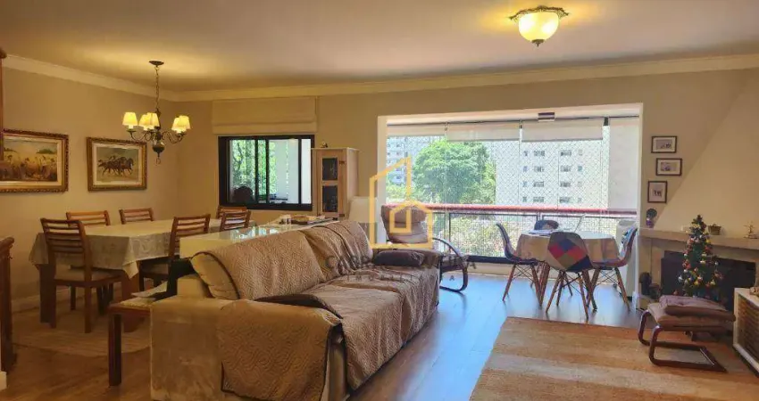 Apartamento com 3 dormitórios à venda, 125 m² por R$ 1.480.000,00 - Moema - São Paulo/SP
