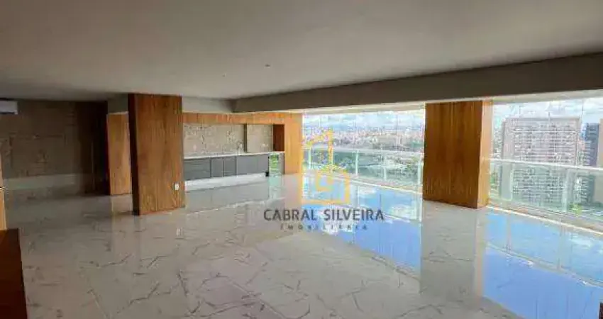 Vista privilegiada para o parque – 4 suítes e 294 m² no Reserva Manacá