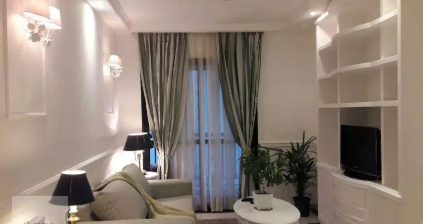 Flat reformado de 34m² com suíte e serviços, próximo ao Shopping Ibirapuera