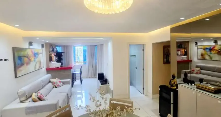 Apartamento para venda em salvador, caminho das árvores, 3 dormitórios, 1 suíte, 3 banheiros, 2 vagas