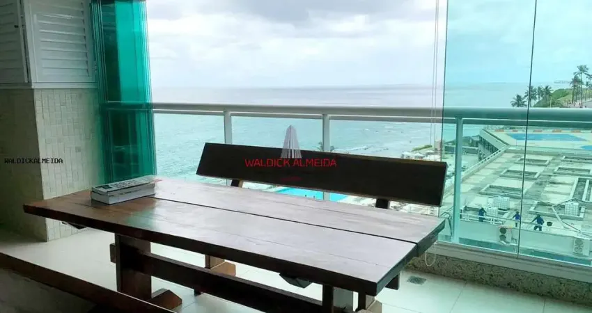 Apartamento para locação em salvador, ondina, 1 dormitório, 1 suíte, 1 vaga