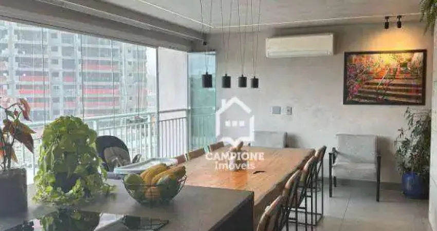 Apartamento à venda, 136 m² por R$ 1.990.000,00 - Vila Anastácio - São Paulo/SP