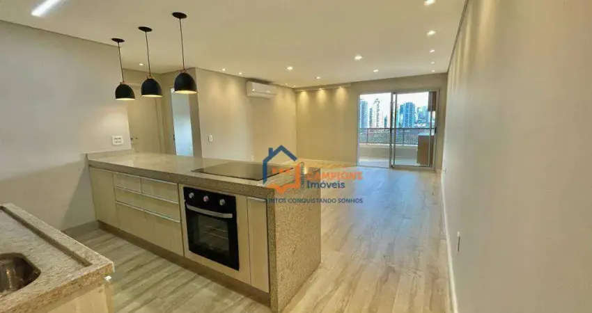 Apartamento com 2 dormitórios para alugar, 83 m² por r$ 9.355,00/mês - jardim das perdizes - são paulo/sp