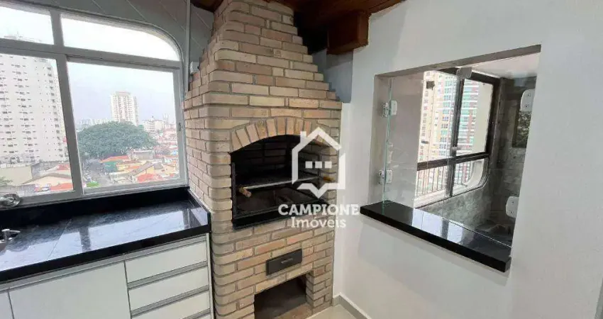 Cobertura com 3 dormitórios para alugar, 139 m² por R$ 9.531,00/mês - Santana - São Paulo/SP