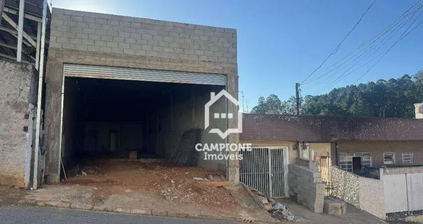 Galpão para alugar, 280 m² por r$ 5.385,00/mês - paraíso (polvilho) - cajamar/sp