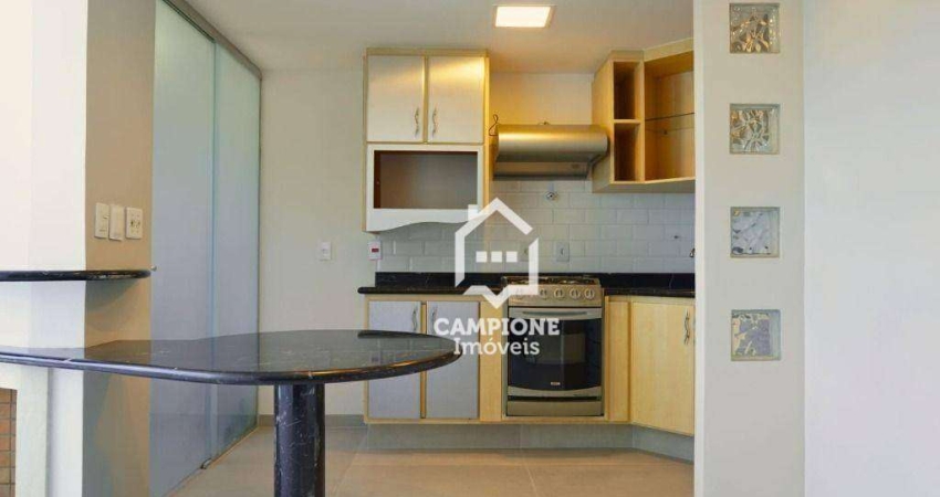Apartamento com 1 dormitório, 62 m² - venda por R$ 449.000,00 ou aluguel por R$ 4.828,65/mês - Morumbi - São Paulo/SP