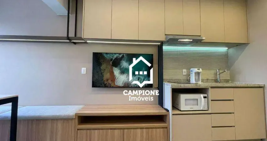 Apartamento com 1 dormitório para alugar, 41 m² por R$ 5.850,00/mês - Perdizes - São Paulo/SP