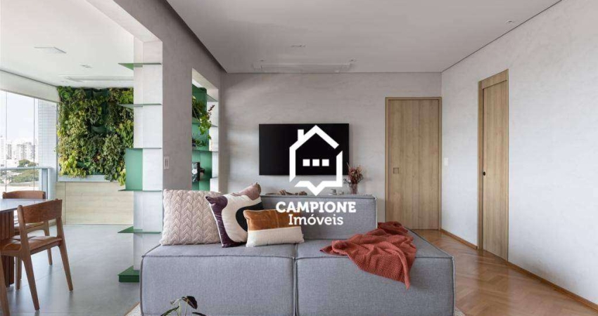 Apartamento com 3 dormitórios à venda, 134 m² por R$ 2.180.000 - Vila Anastácio - Quintas da Lapa