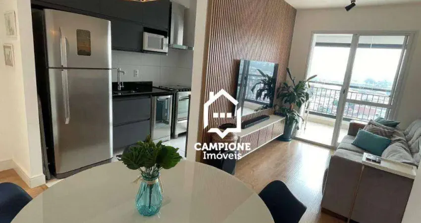 Apartamento com 2 dormitórios para alugar, 69 m² por r$ 6.500/mês - vila anastácio - classic lapa