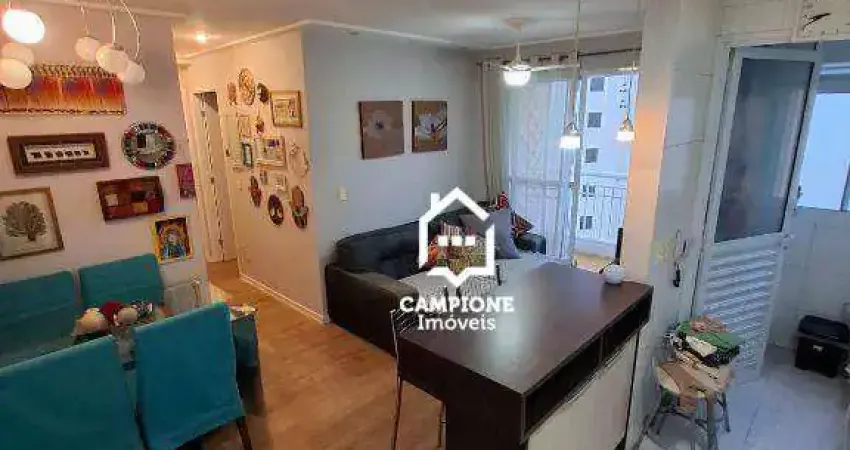 Apartamento com 2 dormitórios para alugar, 53 m² por R$ 4.400,00/mês - Vila Leopoldina - São Paulo/SP