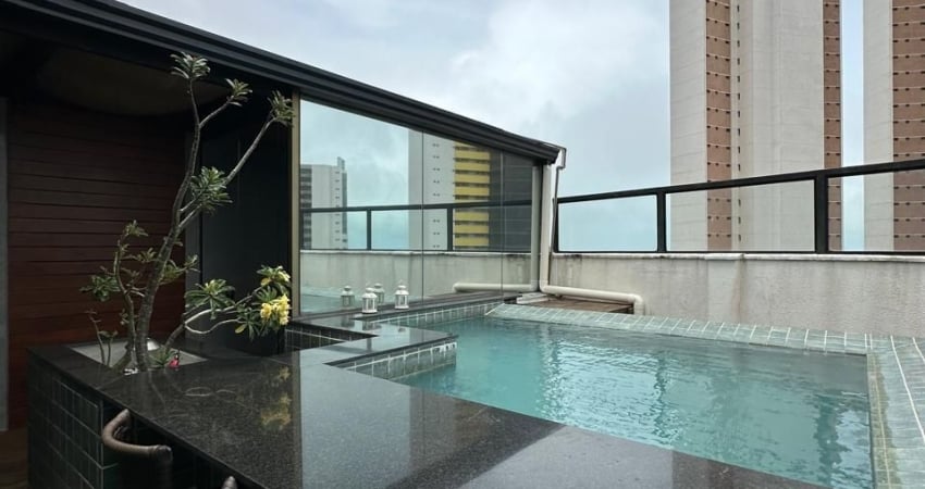 Linda cobertura com 124m² com 2 quartos em Ponta Negra natal RN