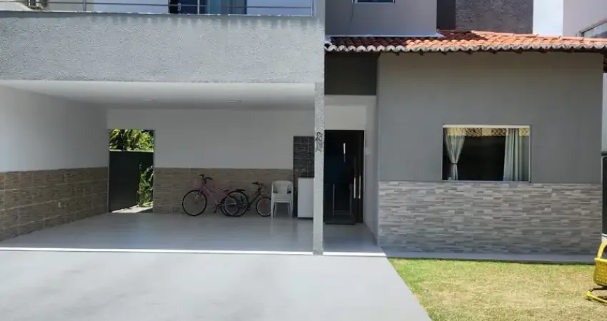 Linda casa em condomínio fechado com 4 suítes em nova parnamirim