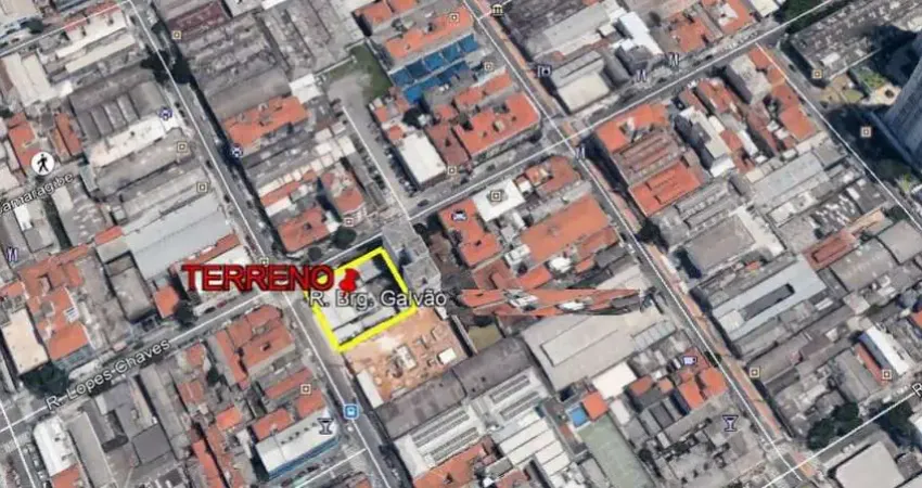 Terreno comercial para alugar na Rua Brigadeiro Galvão, 772, Barra Funda, São Paulo