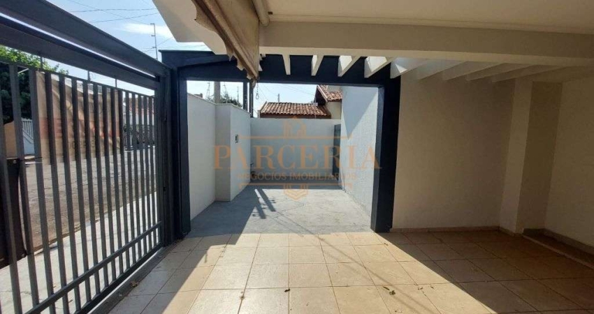 Linda Casa a Venda no Planalto, Aracatuba - 3 Dormitorios, Churrasqueira na Varanda