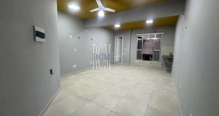 Sala comercial para alugar na Avenida Affonso Penna, 263, Macuco, Santos