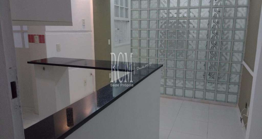 Sala Living com 1 quarto, Boqueirão, Santos, Cod: 9191