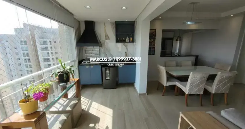 Condomínio Mairarê apto c/ 102m² c/ 3 dorms; 1 suíte, 2 vgs; lazer completo. FL23